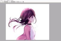 Anime coloring tutorial paint tool sai