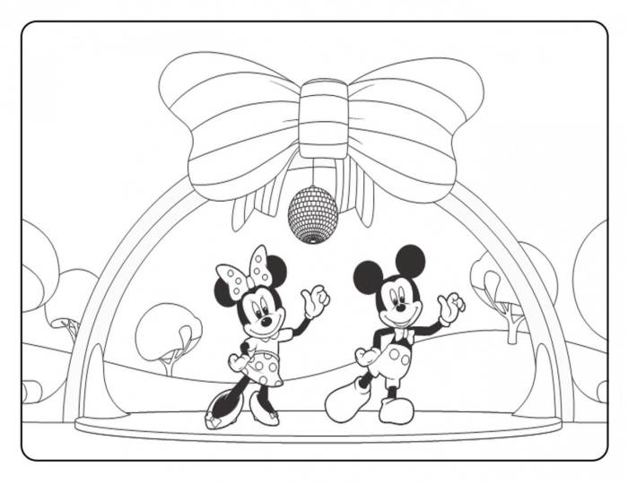 Mickey mouse clubhouse coloring book