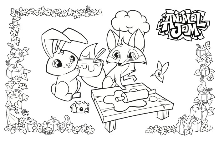 Coyote animal jam coloring pages