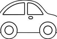 Coloring book pictures of cars