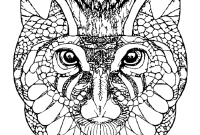 Coloring page magical animal