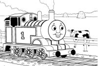 Thomas the train printable coloring book