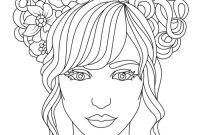 Coloring book pages of people