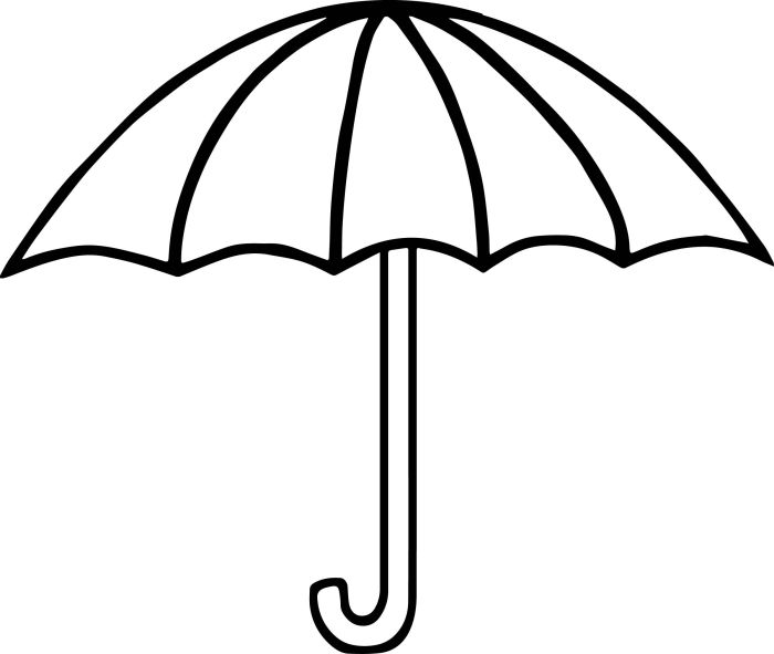 Anime characters coloring pages umbrella