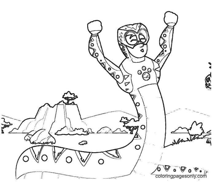 Wild kratts coloring book