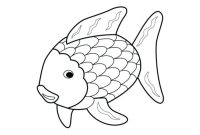 Coloring book sea animals