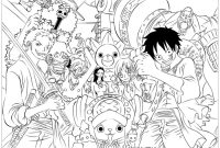 One piece coloring book