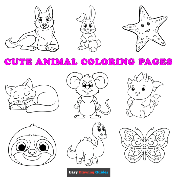 Cute animal coloring games