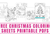 Christmas coloring books free