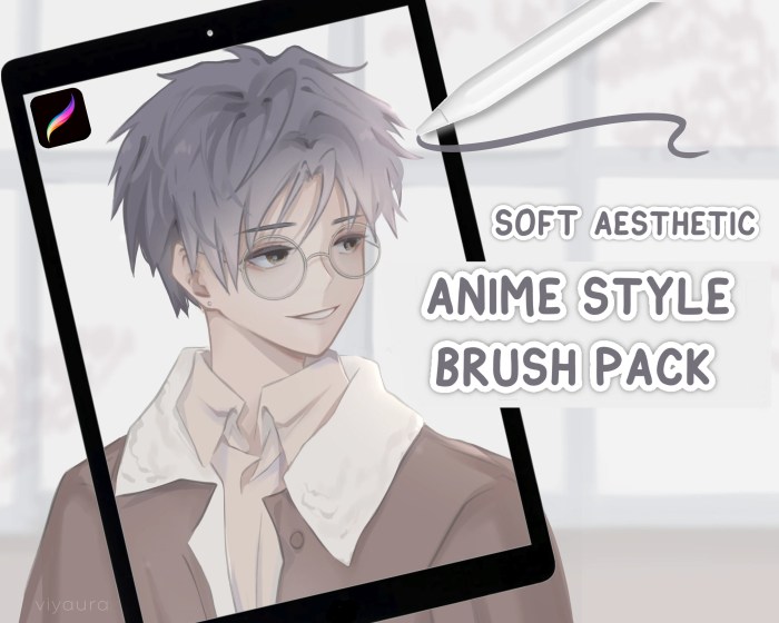 Anime coloring photoshop brushes