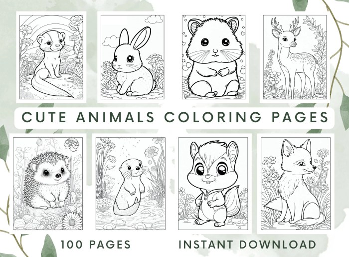 Cute animal coloring games