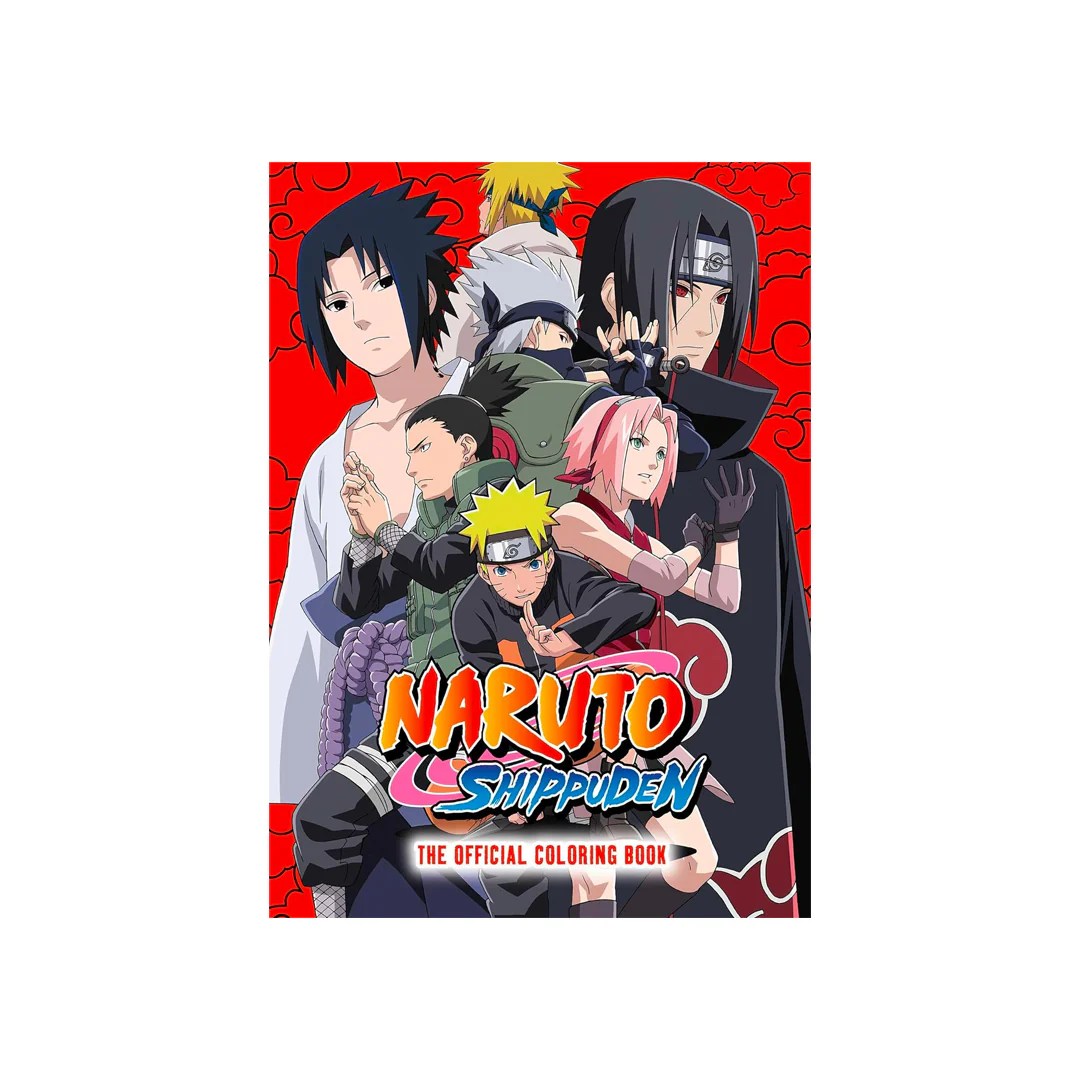 Anime coloring book naruto