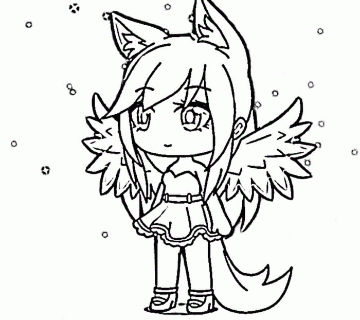 Anime horro coloring pages