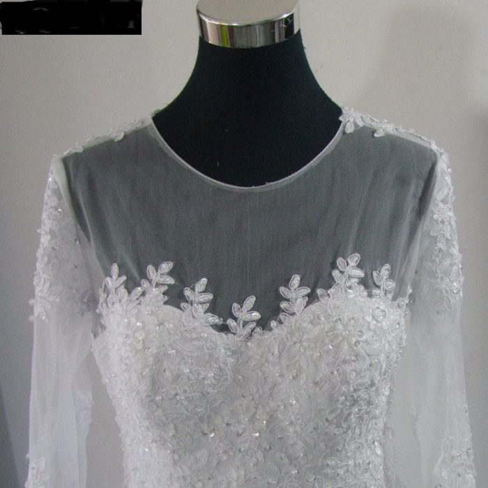 Wedding dress boho long sleeve