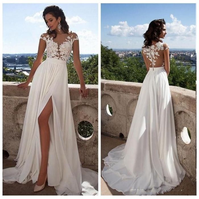 Sexiest beach wedding dresses