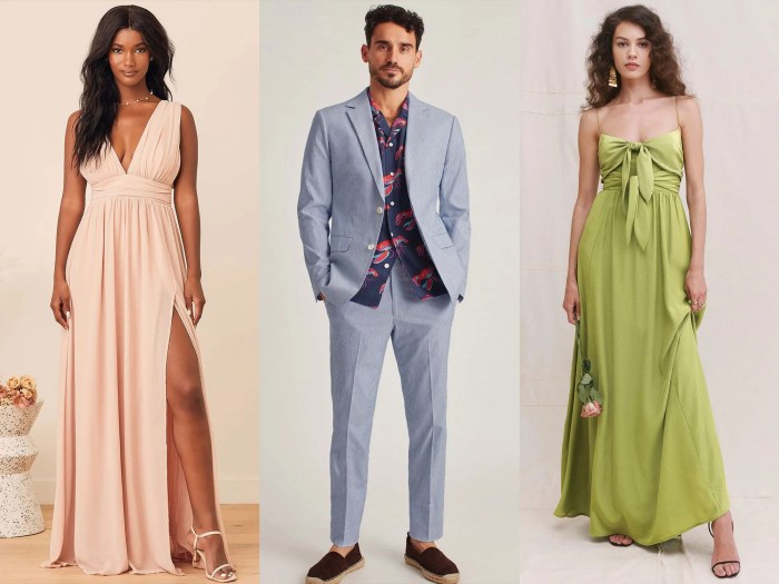 Dress for outdoor wedding guest