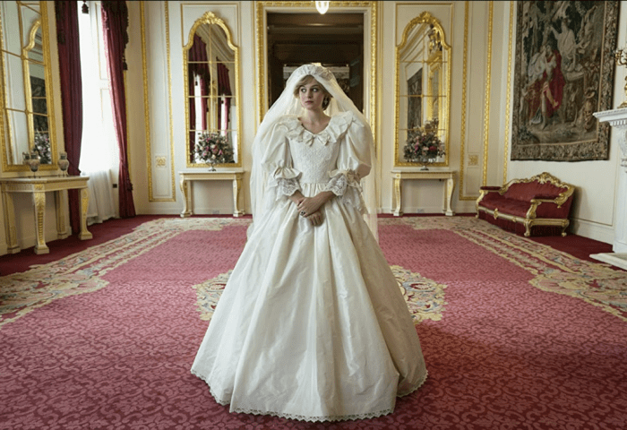 Princess diana dress wedding