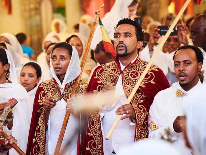 Ethiopian traditional dress for wedding