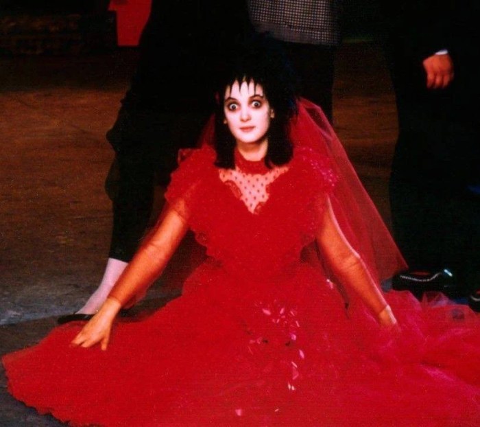 Wedding dress from beetlejuice