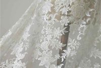 Wedding dress fabric material