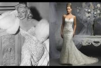 Wedding dress marilyn monroe