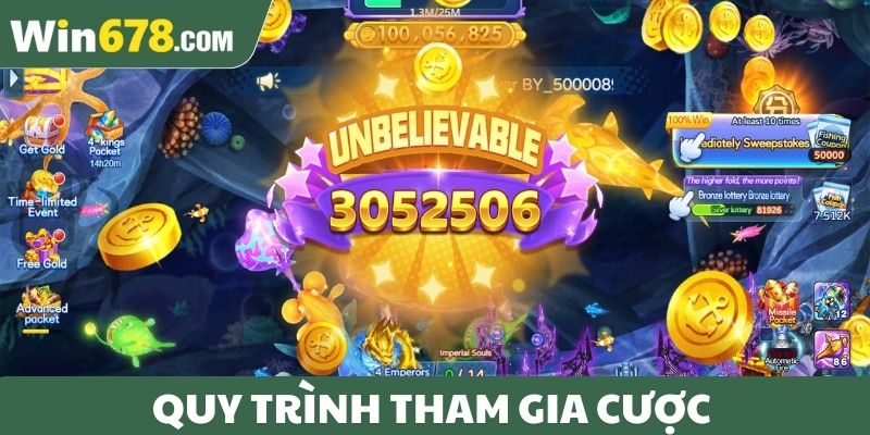 Quy trình tham gia cược